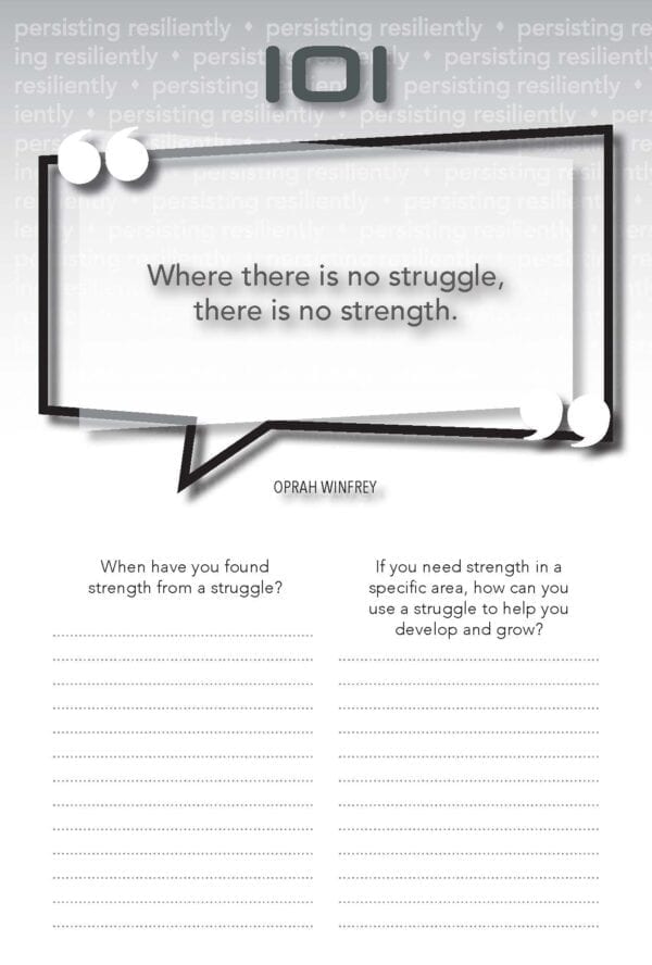 Pages from Quotes and Questions for Reflection and Dialogue by Dr. Meagan Pollock