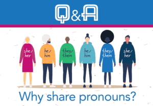 Why do people share their personal pronouns?