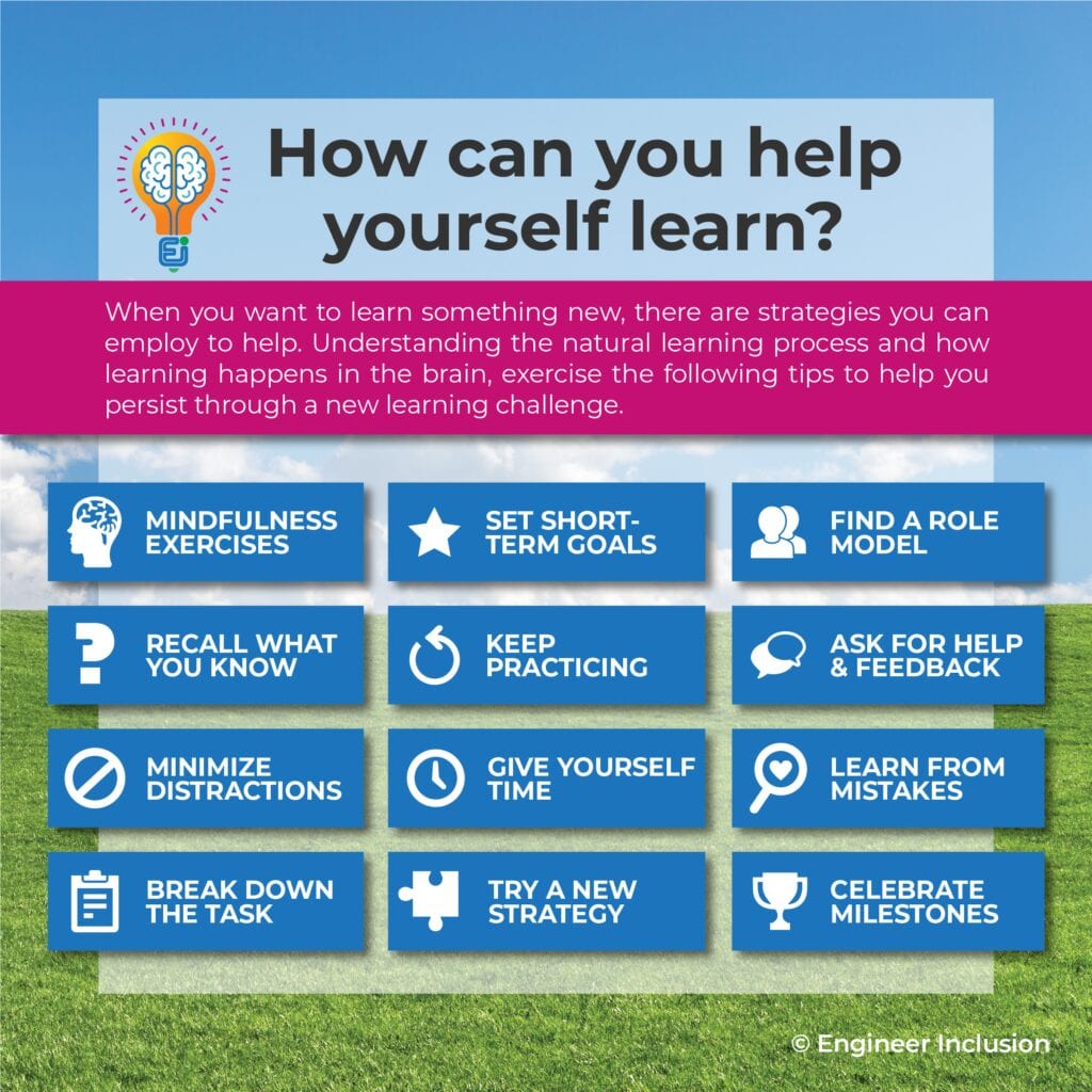 How can you help yourself learn?