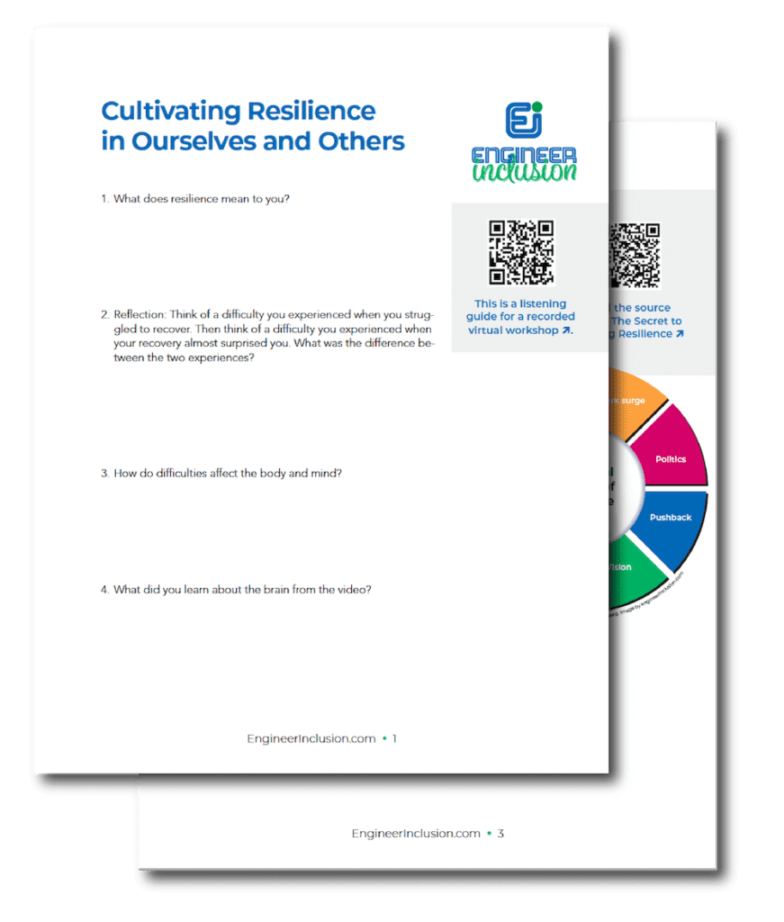 cultivating resilience handout