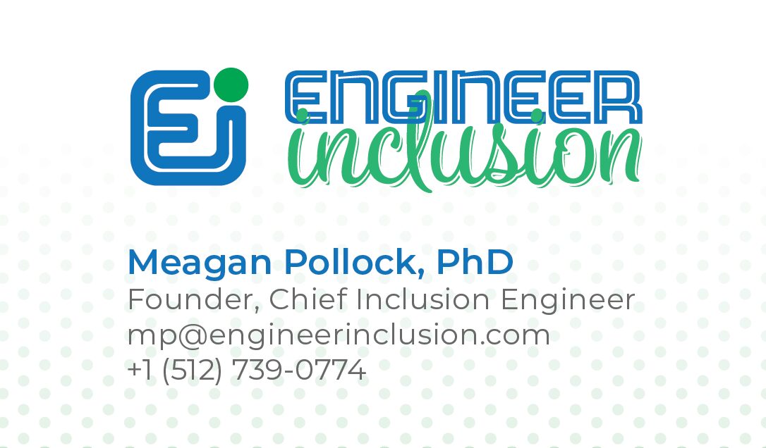 Meagan Pollock Business Card Front