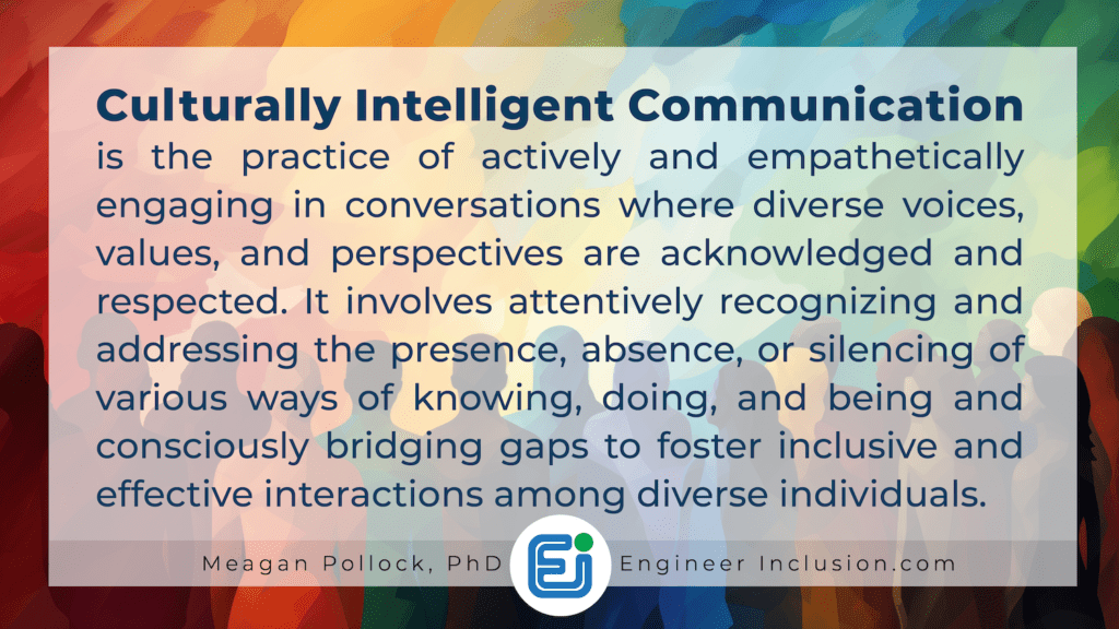 culturally intelligent communication definition by Meagan Pollock